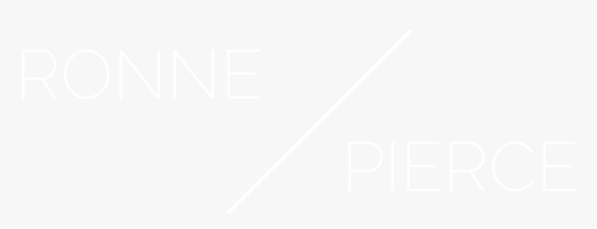 Whiteronnepierce Mainlogo Large - Jhu Logo White, HD Png Download, Free Download