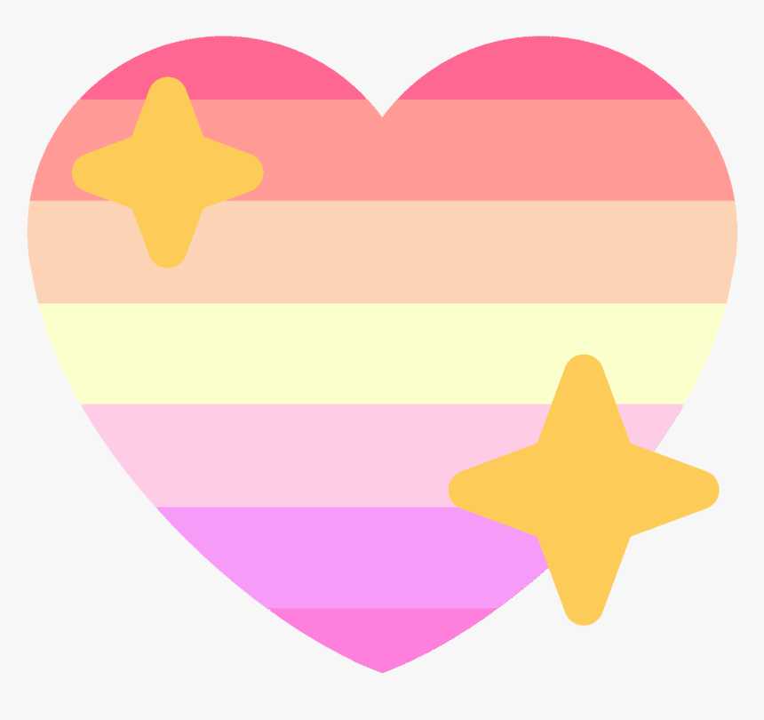 Xeminity Pride Discord Emoji - Heart, HD Png Download, Free Download