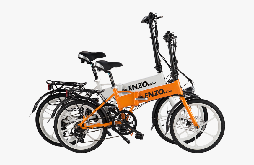 Enzoebike Electric Bike Folding Bike, HD Png Download, Free Download