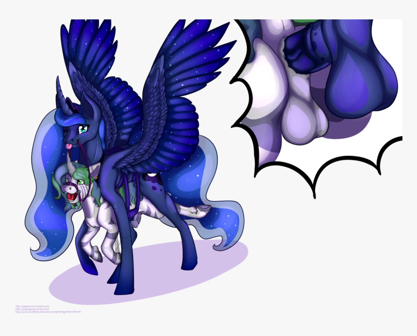 Anthro Mlp Luna Art, HD Png Download, Free Download