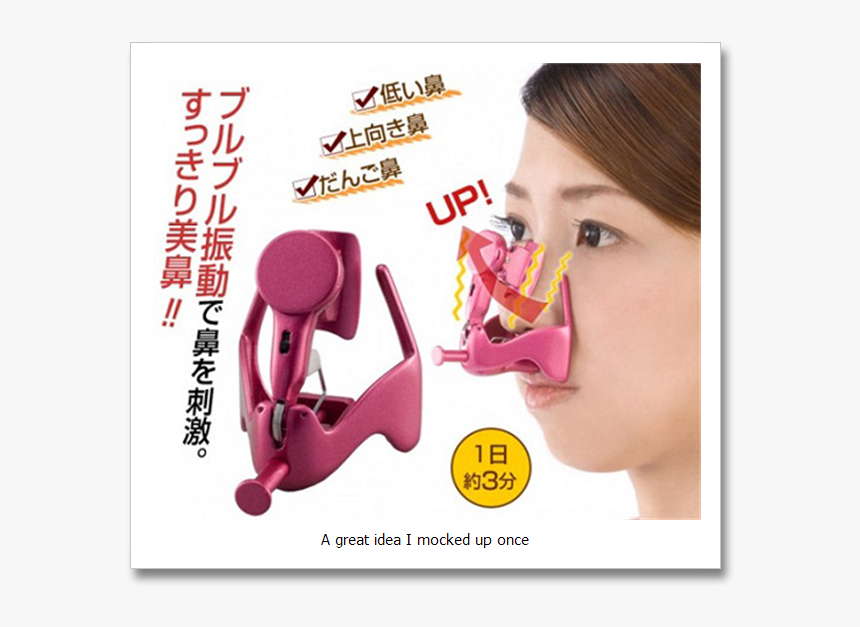 Pushing Your Nose Up, HD Png Download, Free Download