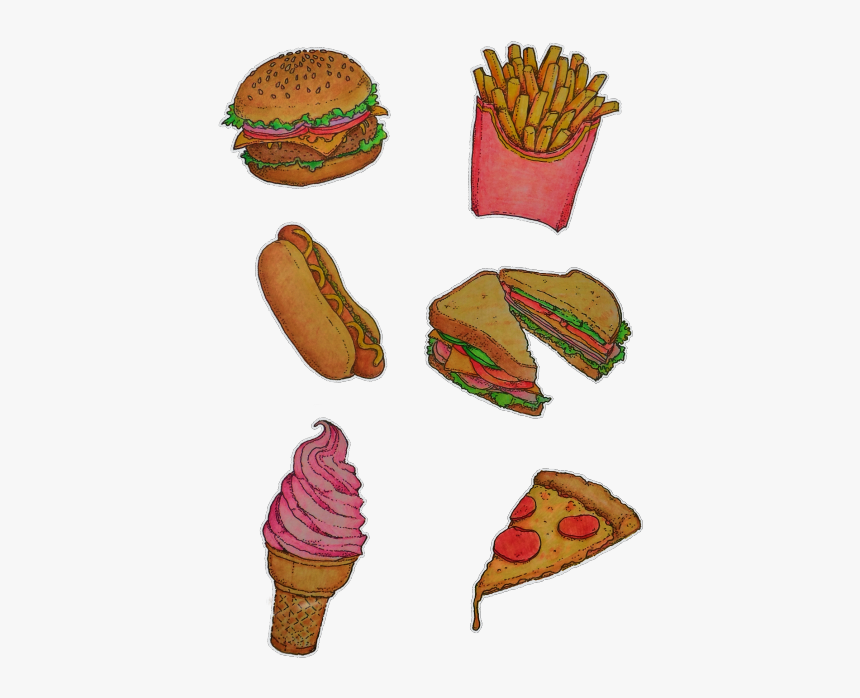 Ice Cream & Junk Food Png, Transparent Png, Free Download