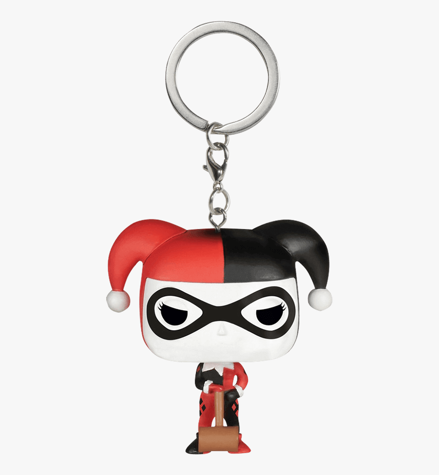 Harley Quinn Pocket Pop Keychain - Funko Pop Keychain Harley Quinn, HD Png Download, Free Download