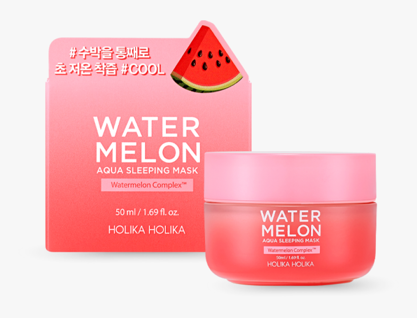 Watermelon Aqua Sleeping Mask - Holika Holika Water Melon, HD Png Download, Free Download