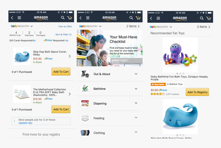 Amazon Baby Registry Search - Amazon Baby Registry Ads, HD Png Download, Free Download