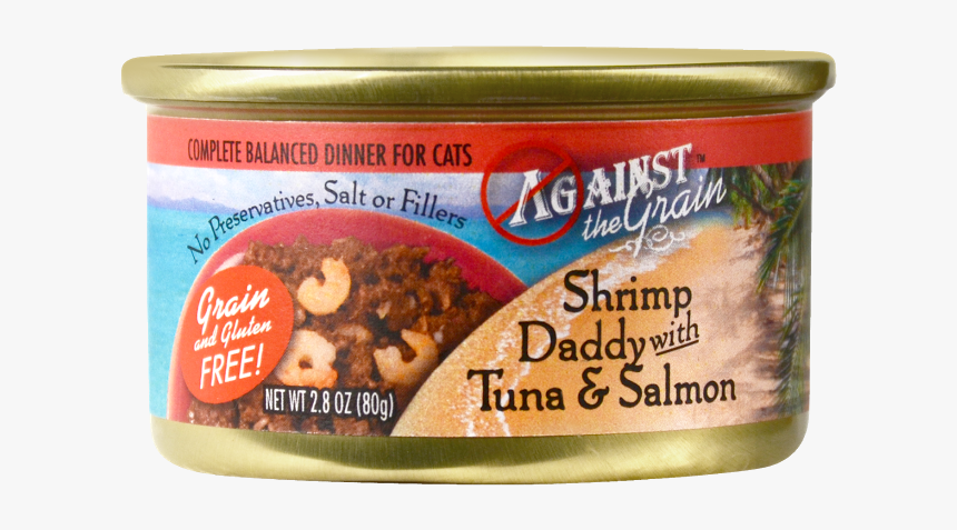 Against The Grain Shrimp Daddy With Tuna And Salmon - Canned Tilapia, HD Png Download, Free Download