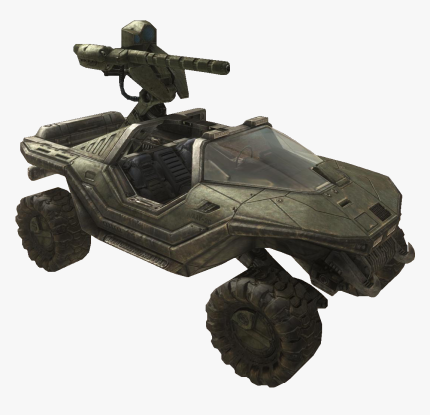 Halo3 M12g1 Gausshog - Halo Gauss Cannon Warthog, HD Png Download, Free Download