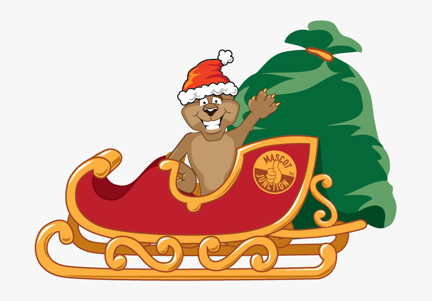 Christmas Sled Clipart Png Free Holiday Clip Art Downloads - Christmas Eagle Clipart, Transparent Png, Free Download