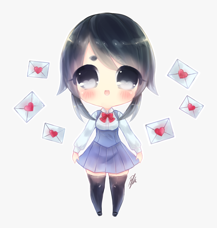 Yanderedev *yandere Simulator @ Yanderedev - Yandere Simulator Ayano Aishi Chibi, HD Png Download, Free Download