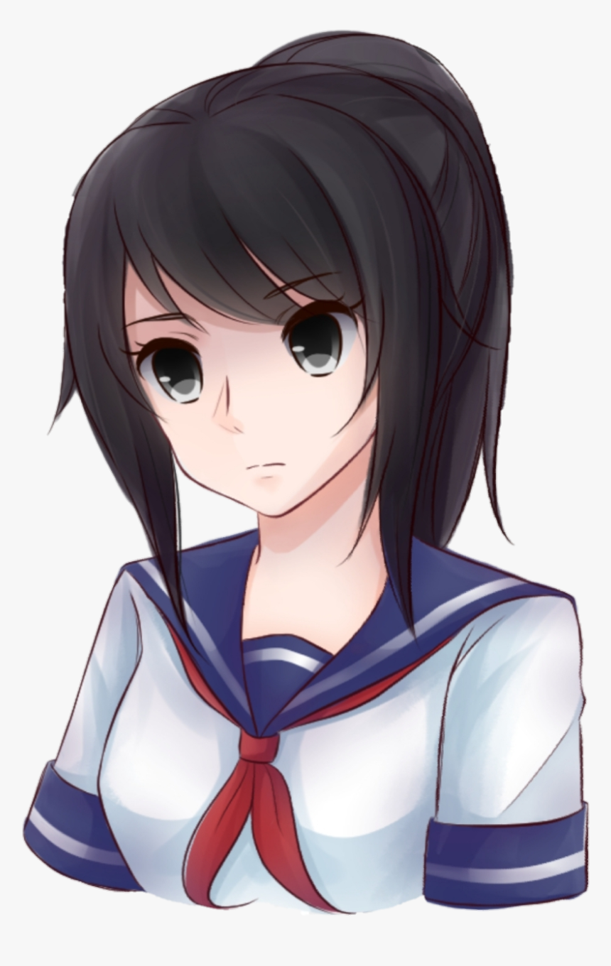 #yandere-chan - Yandere Anime Drawing In Pc, HD Png Download, Free Download