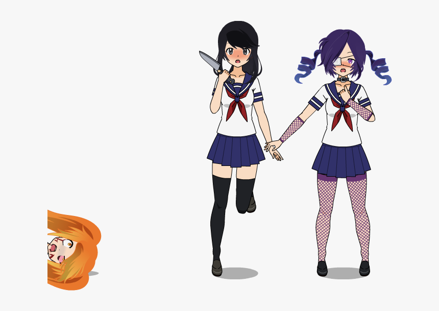 Yandere Simulator , Png Download - Cartoon, Transparent Png, Free Download