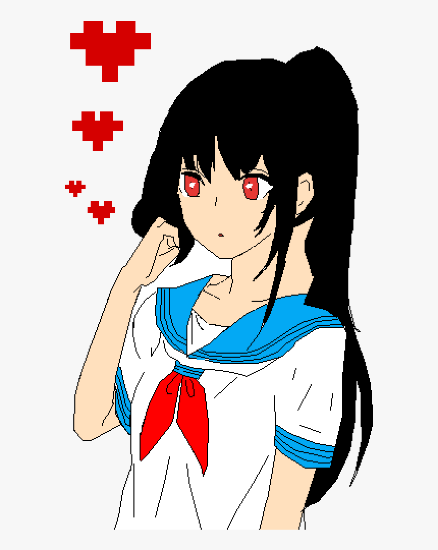 Yandere Simulator Drawings, HD Png Download, Free Download