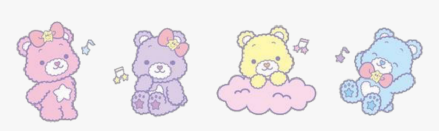 Hello Kitty Twin Stars And Care Bears, HD Png Download, Free Download