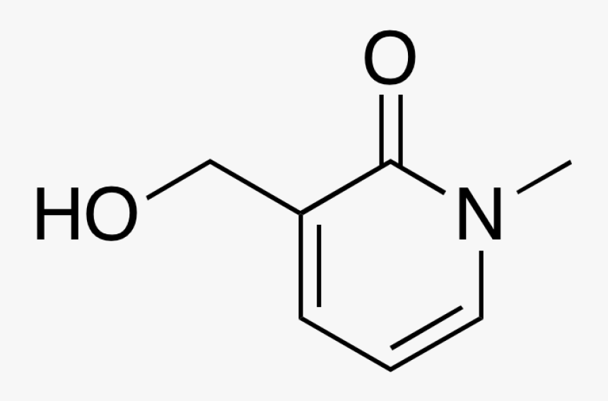 3 1 Methyl 1,2 Dihydropyridin - Structural Formula 3 Hexanone, HD Png Download, Free Download