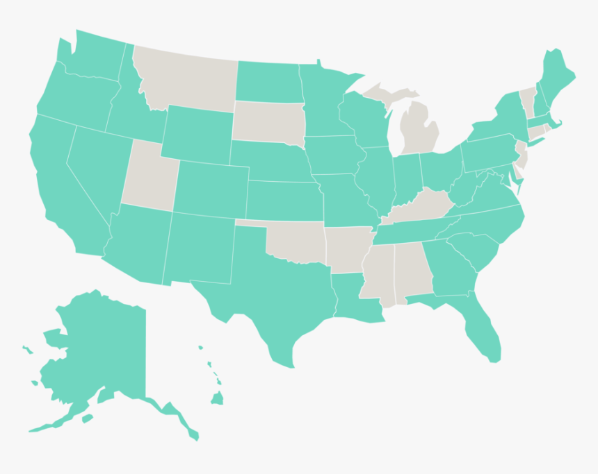 Cbd Legal States, HD Png Download, Free Download