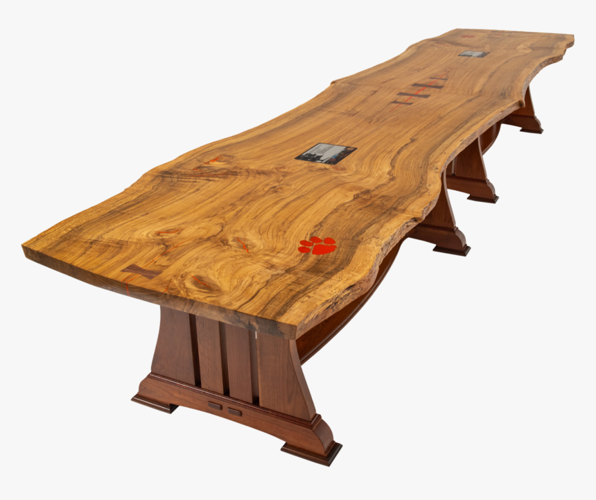 The Clemson Oak Table - Bench, HD Png Download, Free Download