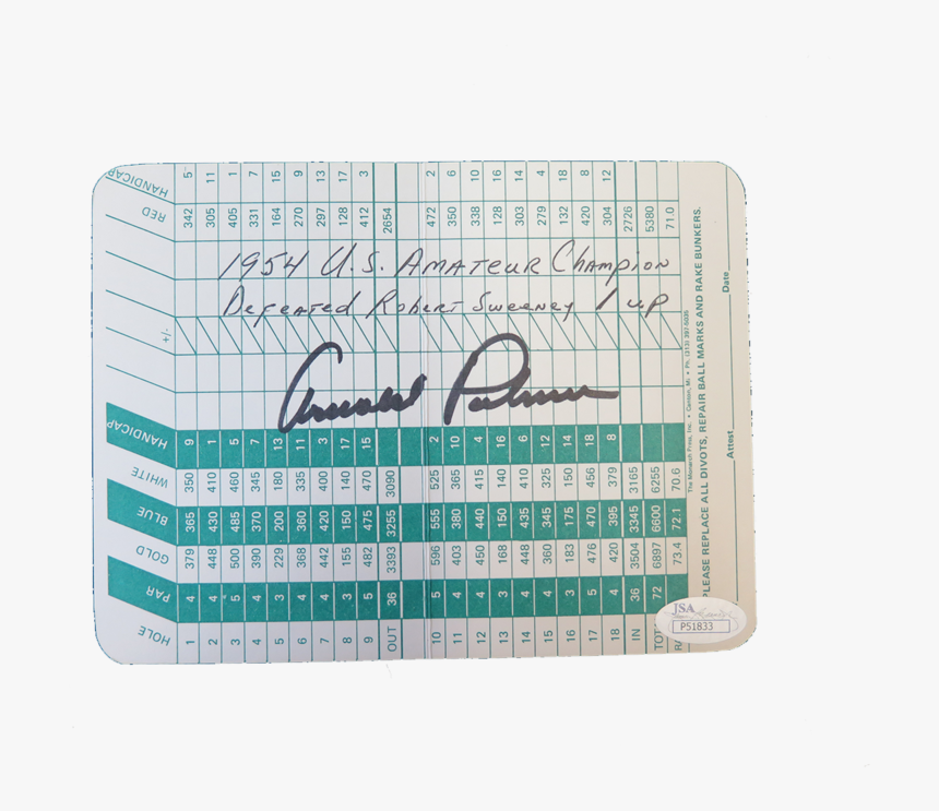 Arnold Palmer - Handwriting, HD Png Download, Free Download