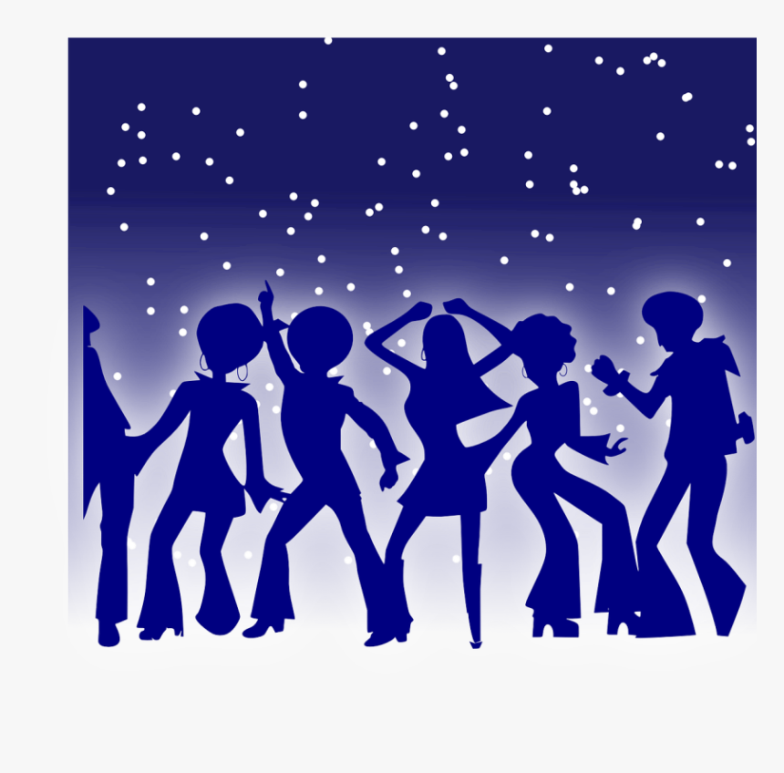 Dancing - Silhouette Danseur Disco, HD Png Download, Free Download