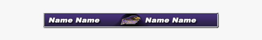 Sports Lower Third Two Names - Lilac, HD Png Download, Free Download