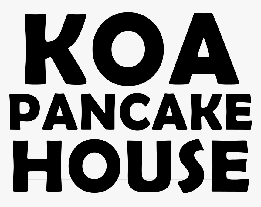 Koa Pancake House Mockup Logo - Poster, HD Png Download, Free Download