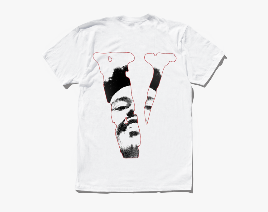 Vlone After Hours Acid Drip Tee White Digital Album - Active Shirt, HD Png Download, Free Download
