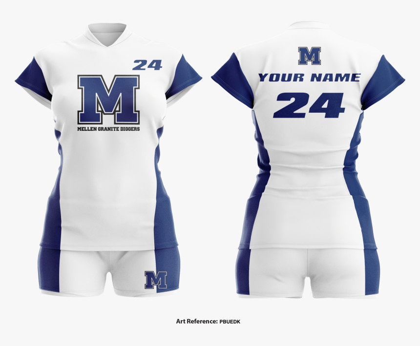 Mellen Granite Diggers Women"s Volleyball Uniform - Sports Jersey, HD Png Download, Free Download