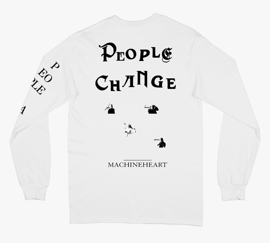 People Change Long Sleeve - Long-sleeved T-shirt, HD Png Download, Free Download