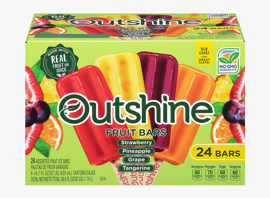 Outshine Fruit Bars, HD Png Download, Free Download