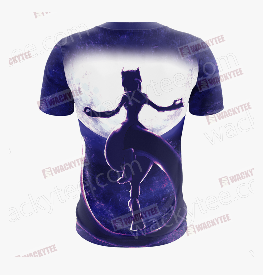 Pokemon Mewtwo Unisex 3d T-shirt - Catwoman, HD Png Download, Free Download