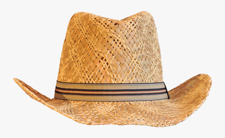 Straw Cowboy Hat - Straw Cowboy Hat Transparent, HD Png Download, Free Download