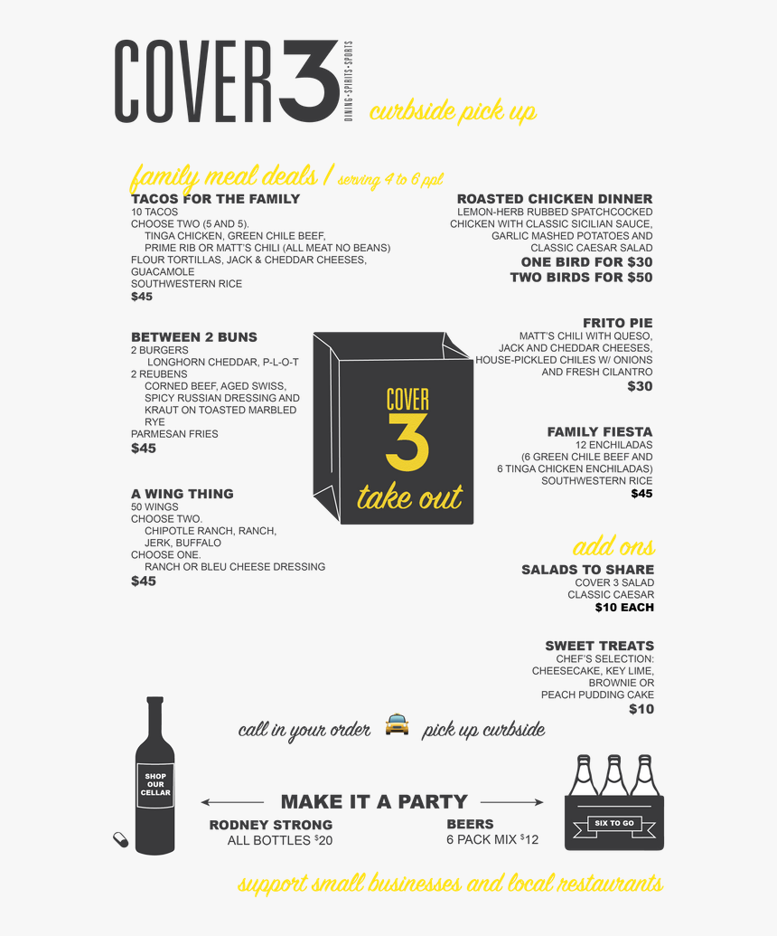 Covid Family Meal Deals Round 2 Updated-01 - Cover 3, HD Png Download, Free Download