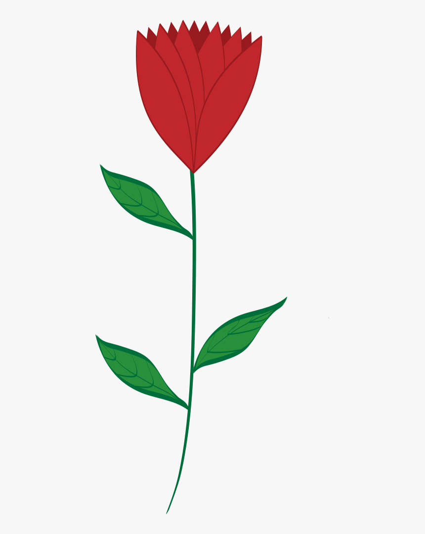 Red Tulip Clipart , Png Download, Transparent Png, Free Download