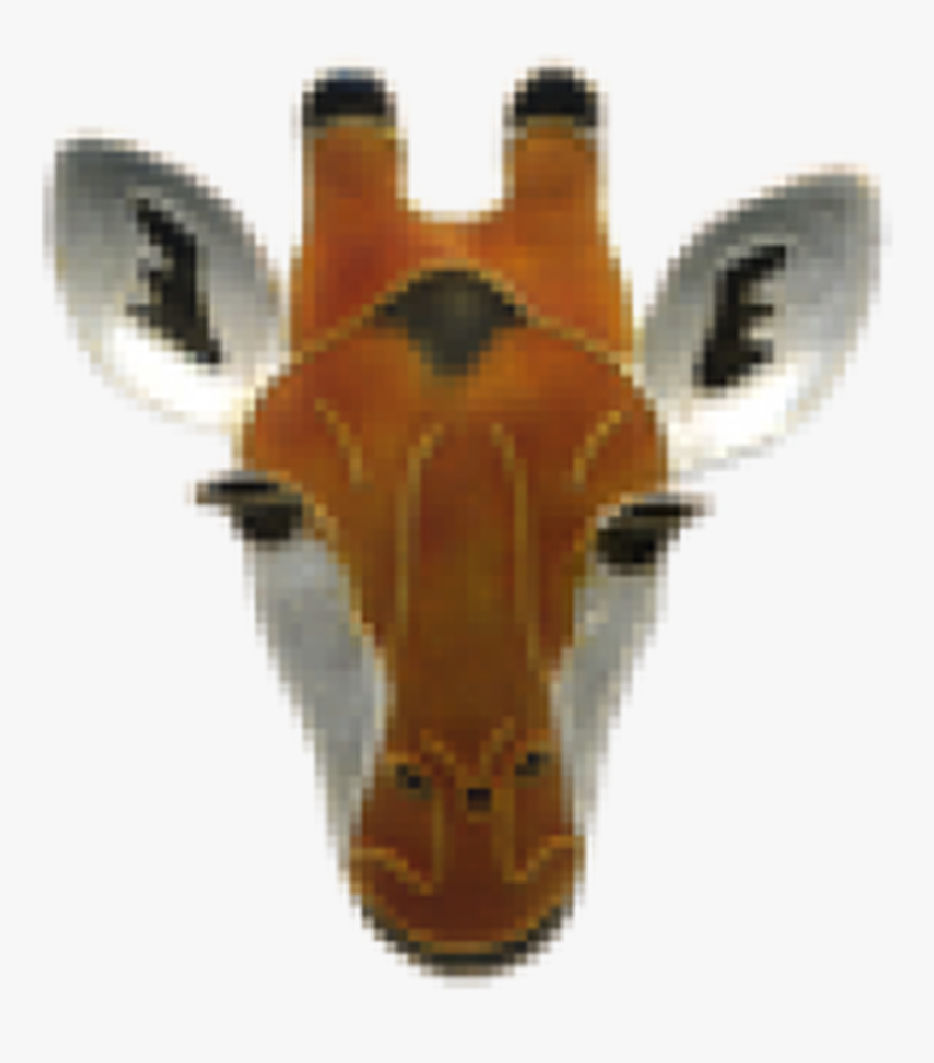 Giraffe Face Pin - Giraffe, HD Png Download, Free Download