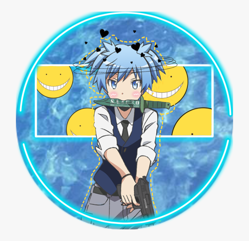 Nagisa 💙💛 - Nagisa Shiota, HD Png Download, Free Download