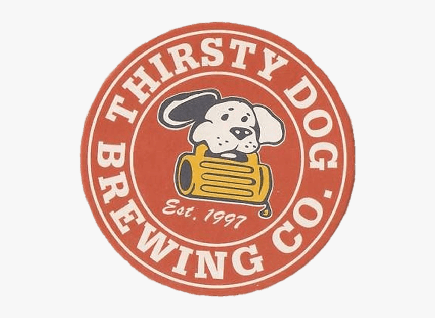 Thirsty Dog Beer Coaster - Thirsty Dog, HD Png Download, Free Download