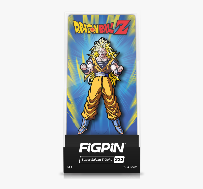 Figpin Classic Dragon Ball Z Super Saiyan 3 Goku - Dragon Ball Z, HD Png Download, Free Download