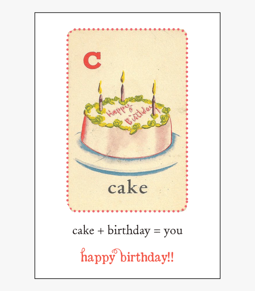 C Is For Cake Birthday Set, HD Png Download, Free Download