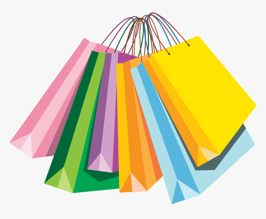 Transparent Background Shopping Bags Clipart, HD Png Download, Free Download