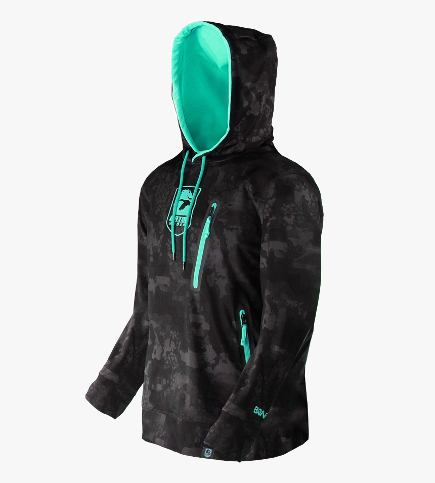 Women"s Bonfire Hoodie Swat / Aqua"
 Data-large Image="//cdn - Hoodie, HD Png Download, Free Download