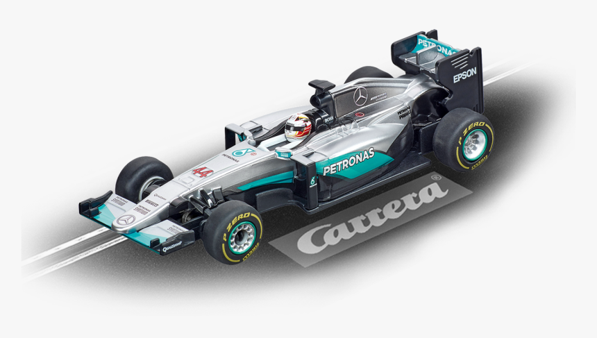 64088 Carrera Go Mercedes F1 W07 Hybrid, L - Mercedes Slot Car F1, HD Png Download, Free Download