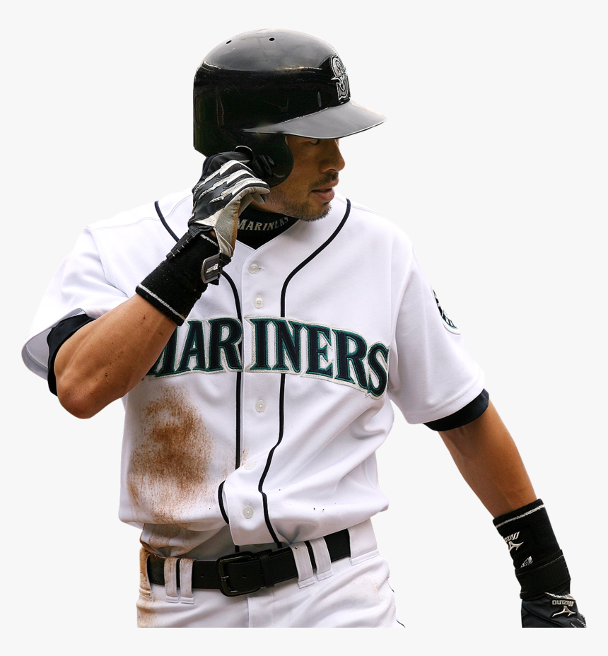 Baseball Background Transparent Player - Ichiro Suzuki Transparent Background, HD Png Download, Free Download