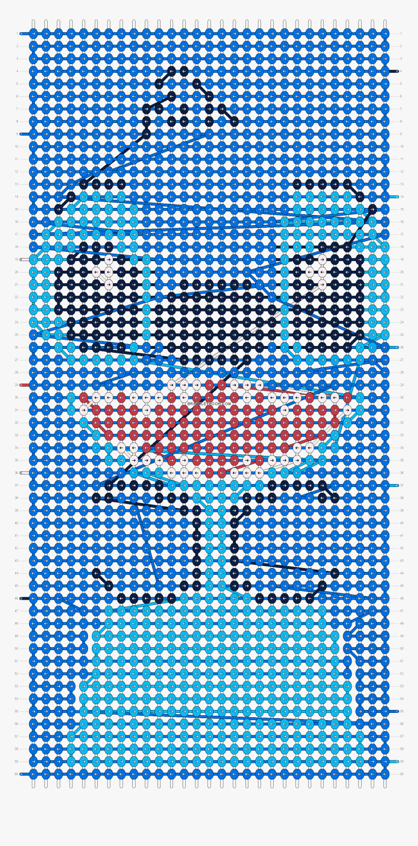 Stitch Friendship Bracelet Patterns , Png Download - Patrones De Macrame Alpha, Transparent Png, Free Download