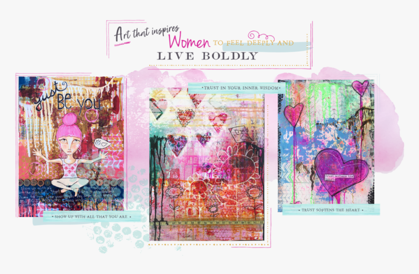 Kelly Live Boldly - Pattern, HD Png Download, Free Download