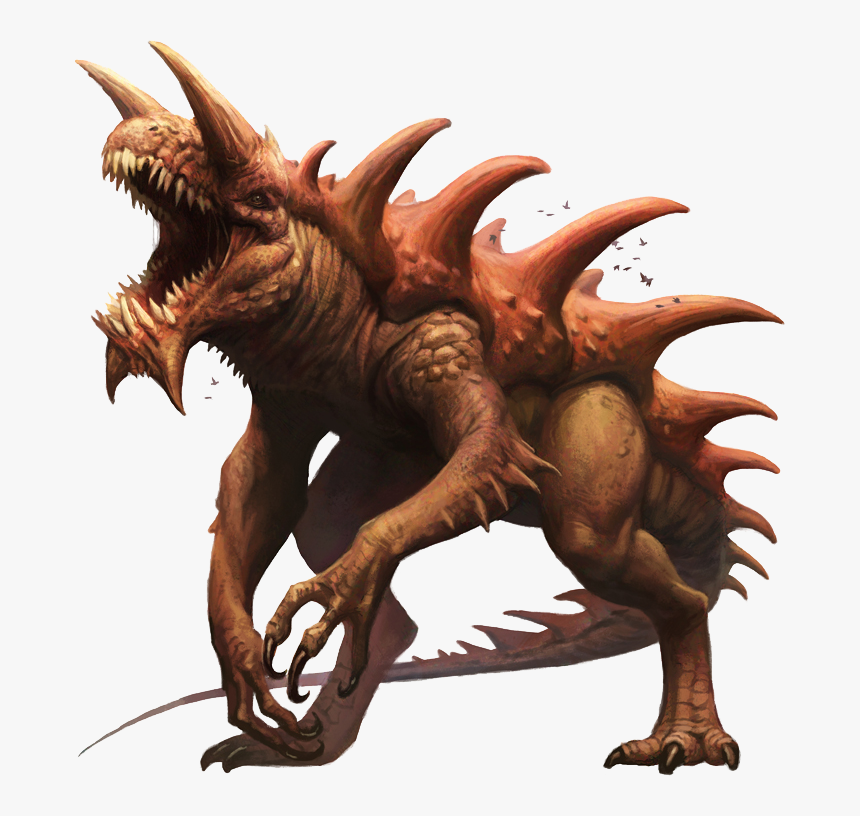 Tarrasque - 02b - D&d Most Powerful Monster, HD Png Download, Free Download