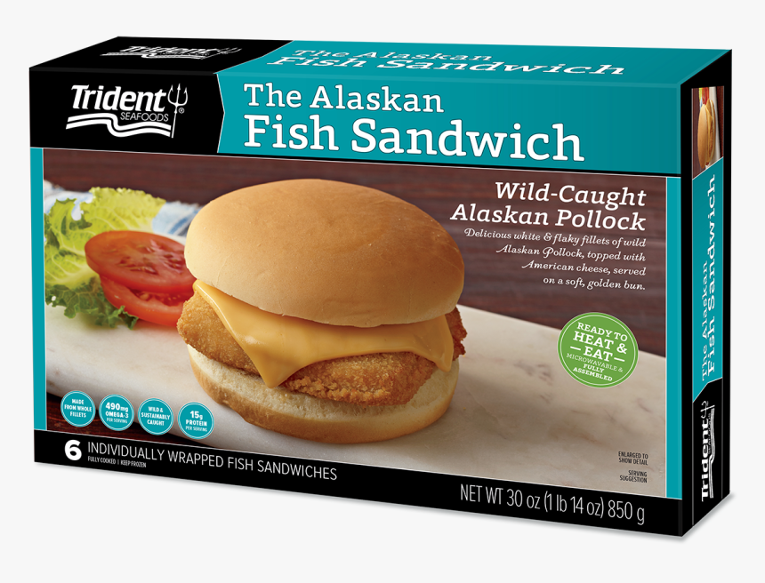 The Wild Alaska Fish Sandwich 1 Lb 14 Oz, HD Png Download, Free Download