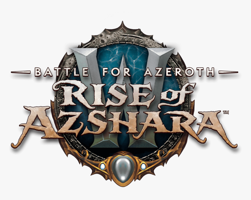 World Of Warcraft - Rise Of Azshara Logo Png, Transparent Png, Free Download