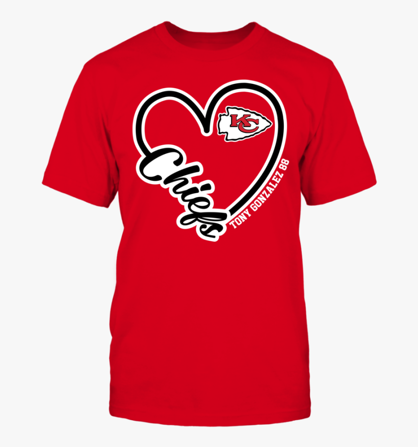 Kansas City Chiefs Heart Shirt, HD Png Download, Free Download