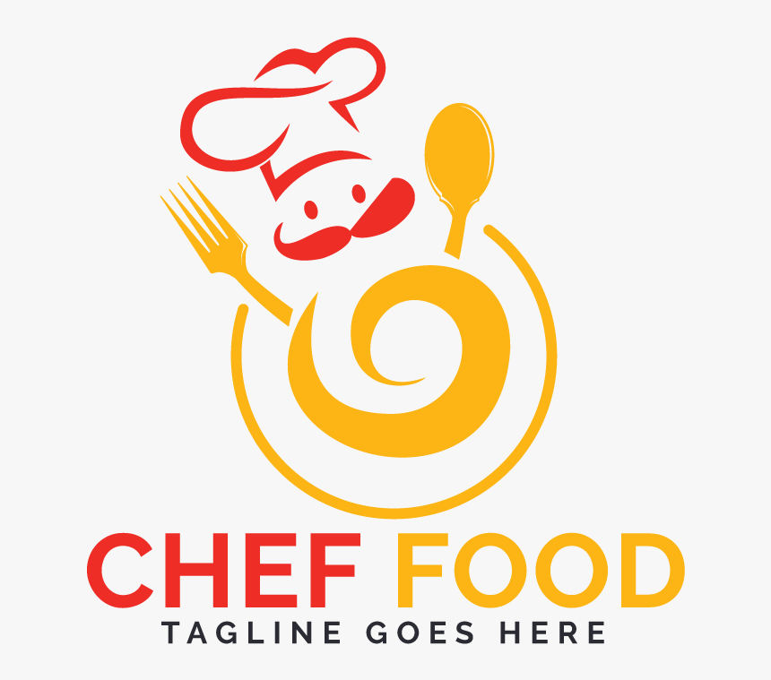 Chef Food Logo Design Creative Food Logo Design Hd Png Download Kindpng