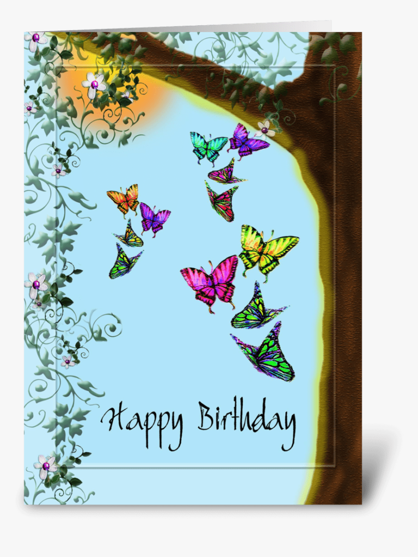 Springtime, Birthday Card Greeting Card - Happy Birthday Spring Time, HD Png Download, Free Download