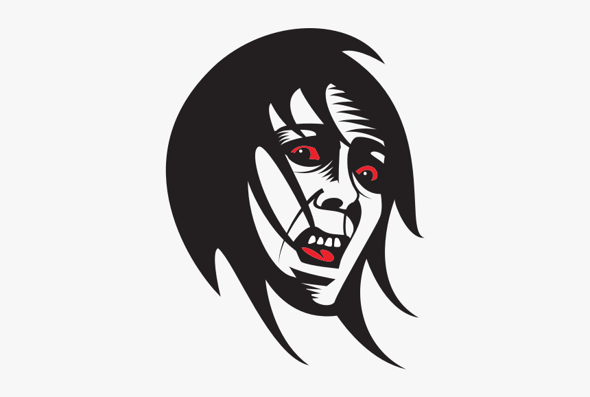 Scared Human Face - Illustration, HD Png Download, Free Download